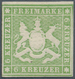 Württemberg - Marken Und Briefe: 1857, 6 Kr. Gelblichgrün, Farbfrisches Exemplar Und Mit Guter Wappe - Other & Unclassified