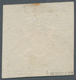 Württemberg - Marken Und Briefe: 1857, Wappen 6 Kr. In B-Farbe Dunkelolivgrün Auf Kartonpapier Mit W - Altri & Non Classificati