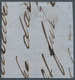 Württemberg - Marken Und Briefe: 1857, 18 Kr. Wappen Blau, Gestempelt Auf Briefstück, Typischer Schn - Other & Unclassified