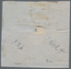 Württemberg - Marken Und Briefe: 1859, Wappen 1 Kr. Braun Im 3er Block Auf Briefstück Mit K3 "BLAUBE - Altri & Non Classificati