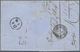 Delcampe - Württemberg - Marken Und Briefe: 1859/60 Zwei Briefe: Ausgaben-Mischfrankatur-UNIKAT 2x9 Kr. Geschni - Altri & Non Classificati