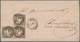 Württemberg - Marken Und Briefe: 1861, Wappen 1 Kr. Dunkelbraun, Eng Gezähnt, Dünnes Papier Als Drei - Other & Unclassified