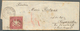 Württemberg - Marken Und Briefe: 1861, Wappen 9 Kr. Karmin, Dünnes Papier Auf Brief Von "TÜBINGEN 23 - Altri & Non Classificati