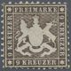 Württemberg - Marken Und Briefe: 1863, Wappenausgabe 9 Kr. In Seltener D-Farbe Schwarzbraun, Weit Ge - Altri & Non Classificati