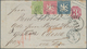 Württemberg - Marken Und Briefe: 1865: 1 Kreuzer Gelbgrün, 3 Kreuzer Rosa Sowie 7 Kreuzer Schieferbl - Altri & Non Classificati