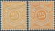 Württemberg - Marken Und Briefe: 1890, Freimarke 25 Pf. In Seltener Farbe Hellgelborange, Einwandfre - Altri & Non Classificati