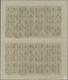 Württemberg - Marken Und Briefe: 1923, 1 Mio. Auf 60 Pfg. Im Kompletten Doppelboggen Mit 10 Zwischen - Altri & Non Classificati