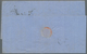 Deutsches Reich - Brustschild: 1872, Kleiner Schild 2 Kr. Rotorange Und 7 Kr. Dunkelgraublau Zusamme - Storia Postale