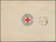 Deutsches Reich - Brustschild: 1872, ROTES KREUZ PORTOFREIHEIT SIEGELMARKE "Hülfsverein Im Grossherz - Storia Postale