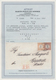 Deutsches Reich - Brustschild: 1872, ½ Gr. Großer Schild Orange Und 2½ Gr. Braun Großer Schild Zusam - Storia Postale