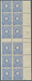 Deutsches Reich - Pfennig: 1880, 20 Pfg. Lebhaftultramarin Frühauflage Im Senkrechten 12er-Block Mit - Collezioni