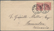 Deutsches Reich - Krone / Adler: 1890, 10 Pfg. Karmin, Zwei Einzelwerte Als Portogerechte Mehrfachfr - Covers & Documents
