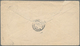 Deutsches Reich - Krone / Adler: 1890, 10 Pfg. Karmin, Zwei Einzelwerte Als Portogerechte Mehrfachfr - Storia Postale
