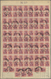 Deutsches Reich - Inflation: 1922, 40 Pf Orange Ziffer, 110 Stück, 60 Pf Bräunlichlila Arbeiter, 900 - Nuovi
