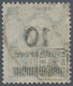 Deutsches Reich - Inflation: 1923, 10 Mrd. Auf 50 Mio. M. Rosettenmuster, Schwarzopalgrün, Gest., Ei - Unused Stamps