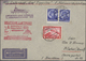 Deutsches Reich - 3. Reich: 1933: 1 RM "Chicagofahrt" Mit Zusatzfrankatur Auf Brief Nach Brasilen Mi - Used Stamps