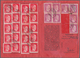 Delcampe - Deutsches Reich - 3. Reich: 1941/1945, Drei Komplett Mit Insgesamt 3 RM Beklebte Postsparkarten Mit - Used Stamps
