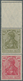 Deutsches Reich - Zusammendrucke: 1920, Senkrechter Zusmmendruck 60/40 Pfg. Germania (147L/145) Post - Se-Tenant