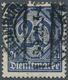 Deutsches Reich - Dienstmarken: 1920, 20 Pfg. Dunkelviolettultramarin, Gestempelt "NAUMBURG 9.9.20. - Servizio