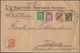 Deutsches Reich - Dienstmarken: 1923/1924, 40 Pf Braunoliv Adler U. 50 Pf Orange Korbdeckel, Je Mit - Servizio