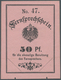 Deutsches Reich - Ganzsachen: 1889, Deutsches Reich, Fernsprechschein 50 Pf. Schwarz Auf Rosa, No. 4 - Altri & Non Classificati