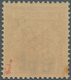 Deutsche Post In China: 1900, 5 Pf Auf 10 Pf Dunkelrosa, Sog. "Futschau"-Ausgabe Mit Steilem Aufdruc - Cina (uffici)