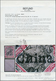 Deutsche Post In China: 1900, 40 Pfg. Germania Karmin/schwarz Mit Handstempelaufdruck "China", Entwe - Cina (uffici)