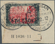 Deutsche Post In Marokko: 1911, 6 P 25 C Auf 5 M Deutsches Reich, Tadellose Marke Vom Bogenunterrand - Morocco (offices)