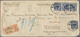 Deutsche Kolonien - Marshall-Inseln - Vorläufer: 1895, Einschreibebrief Aus Den Marshall-Inseln Fran - Marshall-Inseln