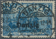 Danzig: 1920, 2 Mark Dunkelkobaltblau Mit Doppeldruck Danzig, Zeitgerecht Gestempelt "DANZIG * 4 * - - Altri & Non Classificati