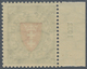 Danzig: 1924, 30 Pfg. Staatswappen Dunkelopalgrün/dunkelrosa, Randstück Mit HAN "1032", Postfrisch, - Altri & Non Classificati