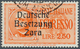Dt. Besetzung II WK - Zara: 1943, 2.50 Lire Eilmarke Von Italien Mit Aufdruck Und Dem PLATTENFEHLER - Occupazione 1938 – 45