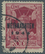 Feldpostmarken: 1944, Rhodos Weihnachtsmarke In Type V Mit Feldpostnormstempel "h 19.02.45" (Porto L - Other & Unclassified