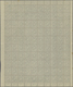 Alliierte Besetzung - Gemeinschaftsausgaben: 1946, 6 Pf. Ziffern Kompletter Bogen (100 Stück) In Sel - Altri & Non Classificati