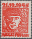 Sowjetische Zone - Mecklenburg-Vorpommern: 1945, 12+28 Pf. Thälmann Postfrisch In Der Farbe Orangero - Autres & Non Classés