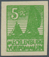 Sowjetische Zone - Mecklenburg-Vorpommern: 1946, Abschiedsserie 5 Pfg. Auf Grauem Papier In Der Selt - Other & Unclassified