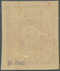 Sowjetische Zone - Ost-Sachsen: 1945, 12 Pfg. Potschta, Ölfarbe, Postfrisch, Sign. Dr.Dub. Mi. 650,- - Altri & Non Classificati