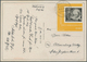 DDR: 1950, 12 + 3 Pf Ungezähnte Marke Aus Debria-Block, Portogerechte EF Auf Postkarte Von AHRENSFEL - Collezioni