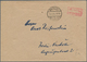 Berlin - Vorläufer: 1945, Umschlaf Mit Brückenstempel BERLIN - NEUKÖLLN 1b 22.5.45 Mit Rotem "Gebühr - Briefe U. Dokumente