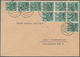 Delcampe - Berlin: 1948, Alliierte Besetzung Zehnfachfrankaturen Auf Zwei Briefen Und Einer Postkarte Alle Von - Usati