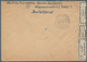 Berlin: 1949, 1 M., 50 Pfg. Und 40 Pfg. Rotaufdruck In Mischfrankatur Mit 60 Pfg. Schwarzaufdruck Au - Usati