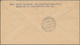 Berlin: 1949 (23.6.), 75 Jahre Weltpostverein 50 Pf. Einzelfrankatur Auf Kleinformatigen R-Brief Von - Usati