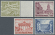 Berlin: 1949, "Berliner Bauten" Komplett Tadellos Postfrisch, MiNr 57, 59 Und 60 Geprüft Schlegel BP - Used Stamps