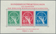 Berlin: 1949, "Für Berliner Währungsgeschädigte" Block 1 Postfrisch, Rs. Winzigste Fingerspur Sonst - Usati