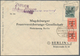 Delcampe - Berlin - Postkrieg: 1948, Drei Belege Mit Unterschiedl. Frankaturen Und Teils Unterschiedl. Zusatzst - Other & Unclassified