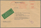 Berlin - Postschnelldienst: 1954: Schnelldienstbrief Mit Absender-Freistempel =080= DAG Deutsche Ang - Other & Unclassified