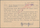 Berlin - Besonderheiten: 1948 (10.7.), Postkarte Berliner Bär 6 Pf. Violett Mit Durchgestrichenem We - Altri & Non Classificati