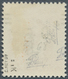 Saarland (1947/56): 1947, 6 Fr. Auf 24 Pfg., KOPFSTEHENDER VERSTÜMMELTER Aufdruck, Postfrisch (minim - Usati