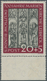 Bundesrepublik Deutschland: 1951, 20 + 5 Pf Marienkirche Mit Plattenfehler I "Sprung Im Mittleren Fr - Collections