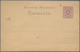 Ansichtskarten: Vorläufer: 1879 Ca., WARTBURG, Vorläuferkarte 5 Pf. Lila Als Privatganzsache, Ungebr - Non Classificati